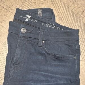 7 For All Mankind  Skinny Jeans